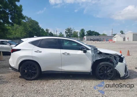 2025 Lexus Nx 350 F Sport Handling from USA, damaged, VIN 2T2KGCEZXSC066038